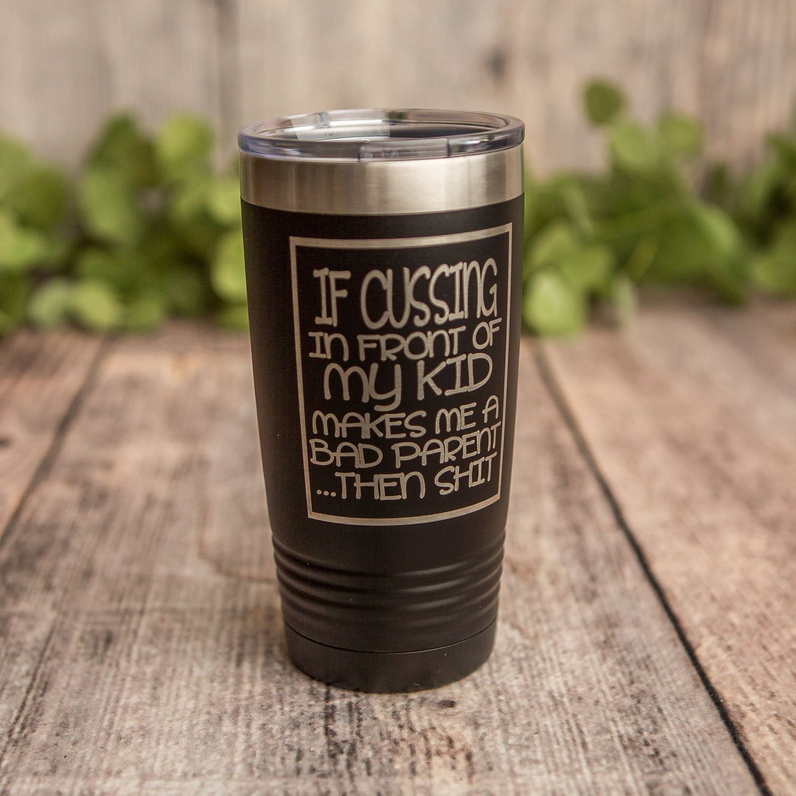 Proud Mother Of A Few Bad Kids – Engraved Stainless Steel Tumbler