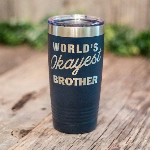 BLUE BIG BROTHER TUMBLER - Best Day Ever