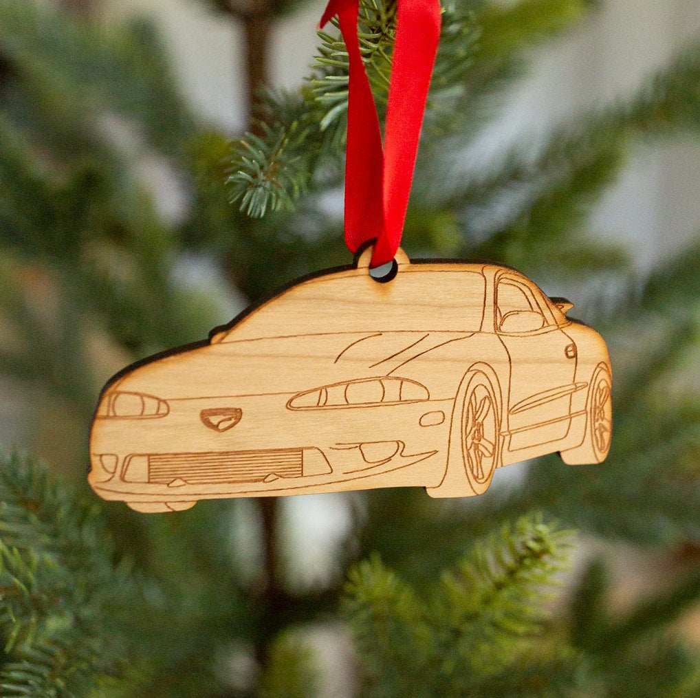 Mitsubishi Inspired Holiday Ornaments – Engraved and Cut Wooden Mitsubishi  Ornament, Mitsubishi Evo Gift, Mitsubishi Enthusiast Holiday Gift – 3C  Etching LTD