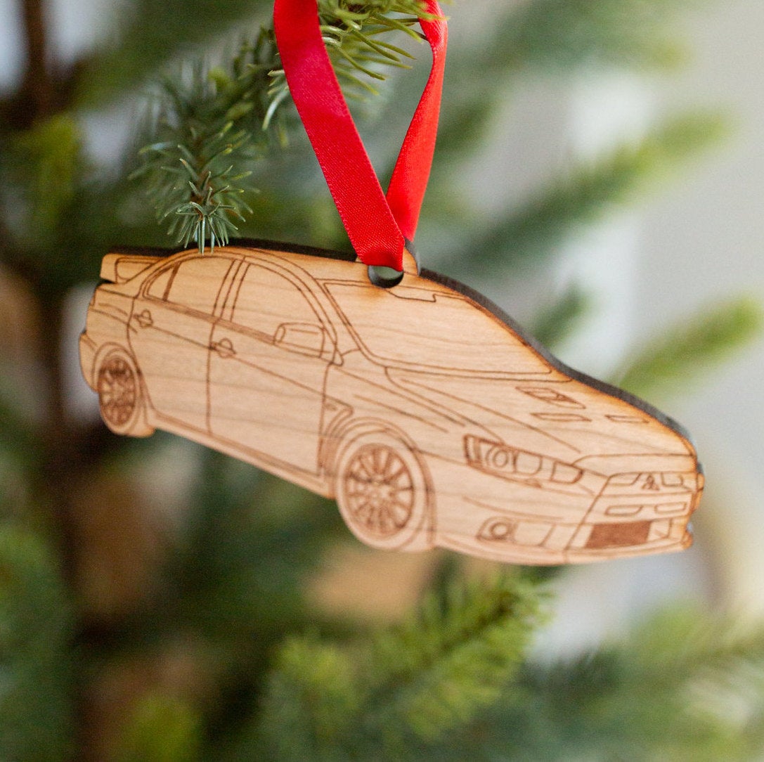 Mitsubishi Inspired Holiday Ornaments – Engraved and Cut Wooden Mitsubishi  Ornament, Mitsubishi Evo Gift, Mitsubishi Enthusiast Holiday Gift – 3C  Etching LTD