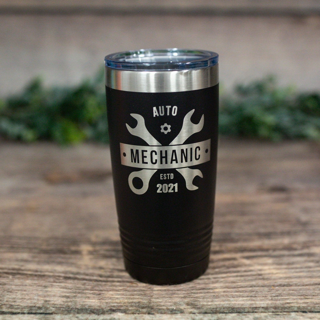 Car Enthusiast personalized Tumbler