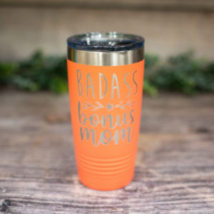 Oh Honey I Am That Mom Engraved Stainless Steel Mom Tumbler, Twin