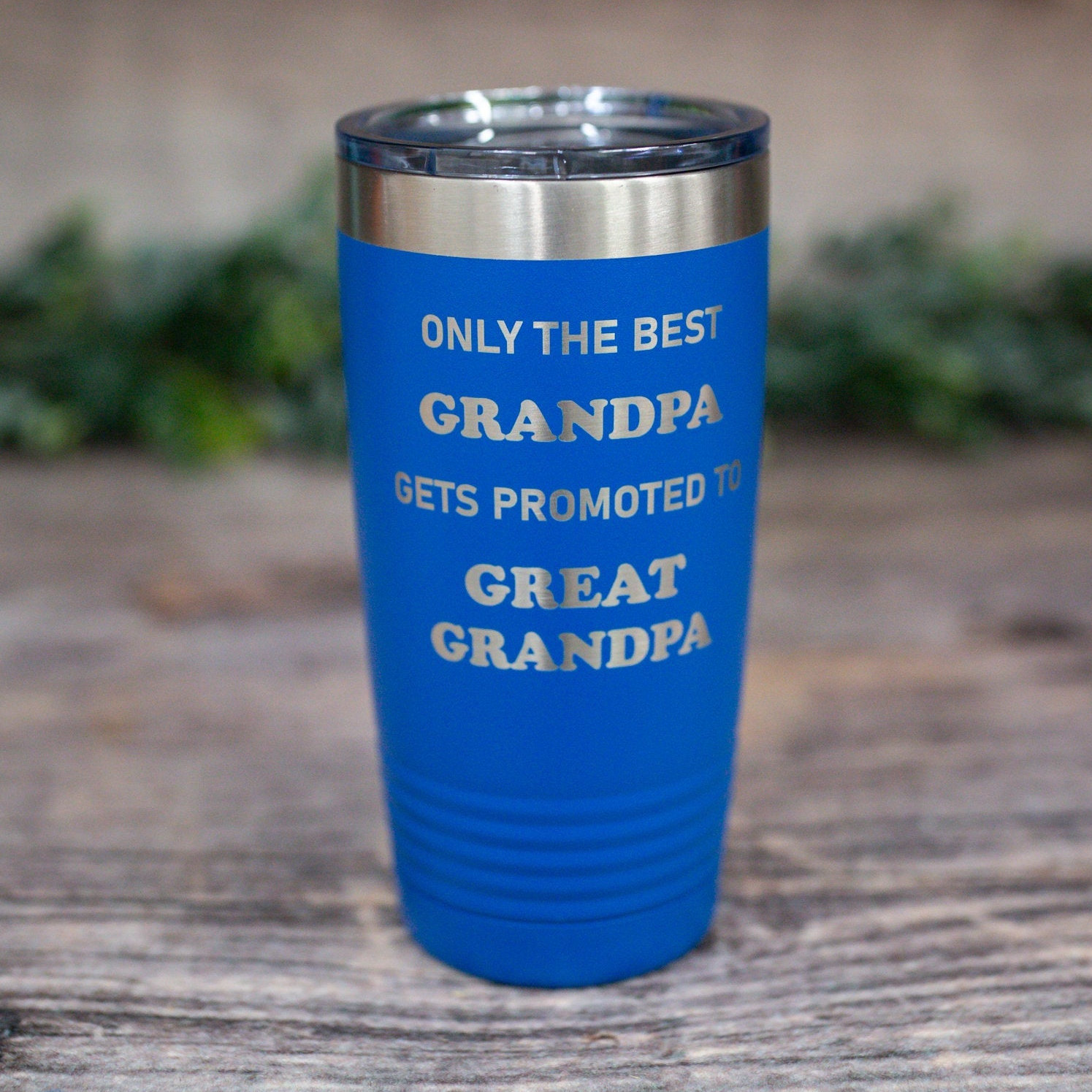 Promoted to Grandpa Yeti Tumbler, Promoted to Grandma Coffee Mug